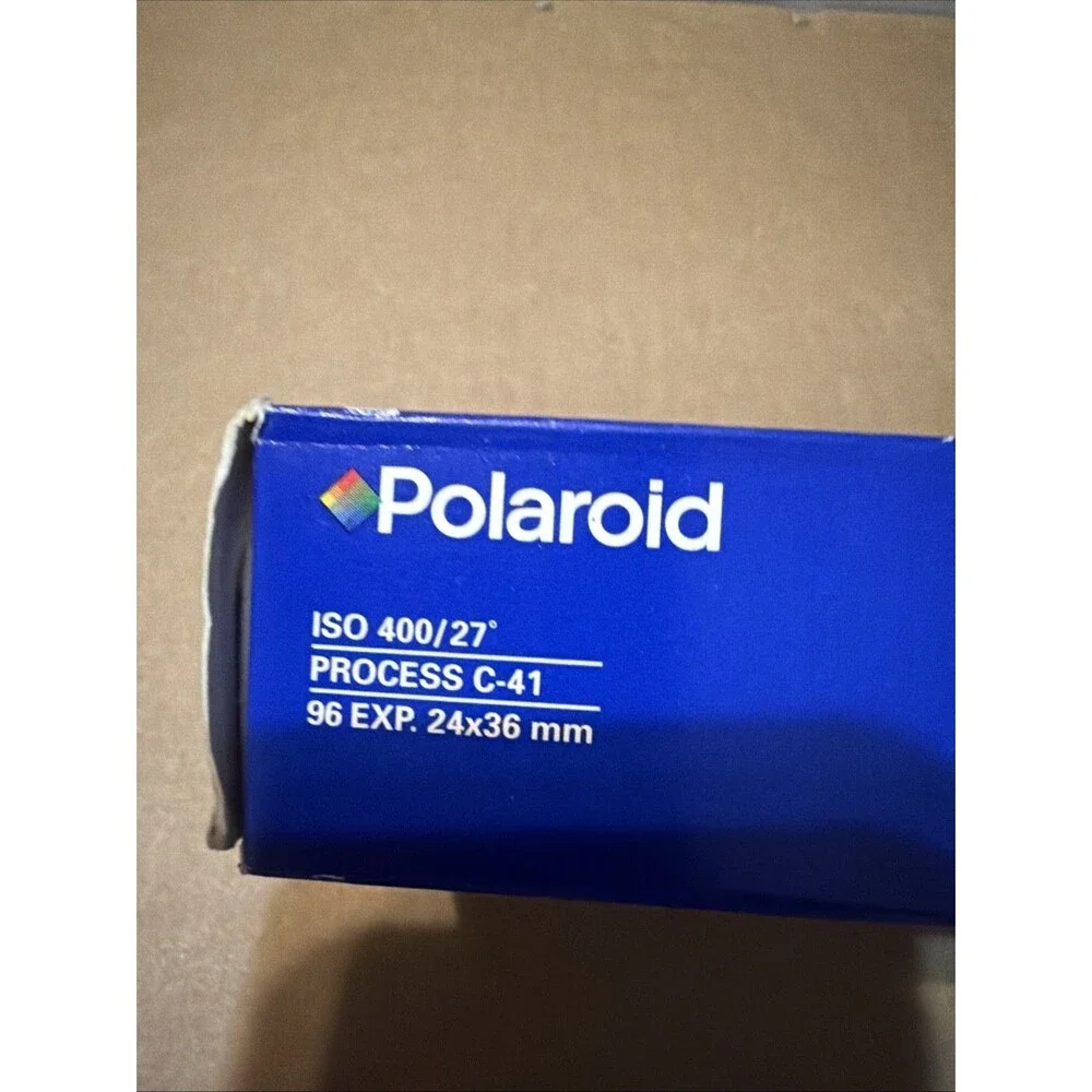 Vtg Polaroid 400 35mm Film 96 Exposures 3 Rolls of 24- 1/4used Exp 9/2003